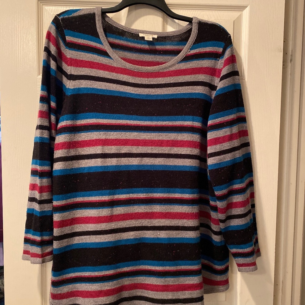 Multi striped sweater